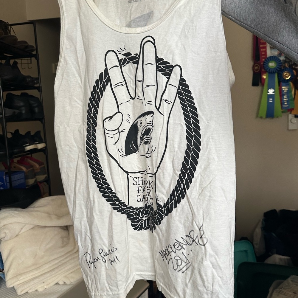 Autographed Macklemore tank top